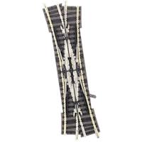 Fleischmann 9184 N Piccolo (met bed) dubbel kruisingszacht, links 111mm 15° 430mm
