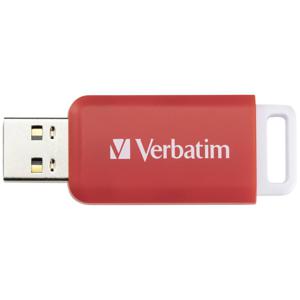 Verbatim V DataBar USB 2.0 Drive USB-stick 16 GB Rood 49453 USB 2.0