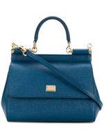 Dolce & Gabbana petit sac porté épaule Sicily - Bleu