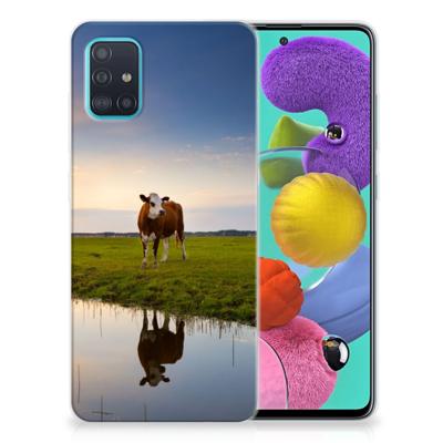 Samsung Galaxy A51 TPU Hoesje Koe Samsung Galaxy A51 TPU Hoesje Koe