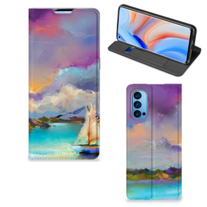 Bookcase OPPO Reno4 Pro 5G Boat