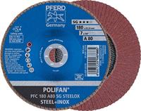 Pferd August Rüggeberg GMBH & Co. KG 67708185 Lamella Slijpen d.180 mm K.A 80 boring Diameter 22,23 mm Paard Kon.