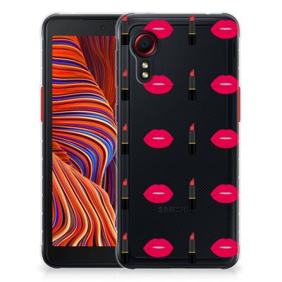 Samsung Galaxy Xcover 5 TPU bumper Lipstick Kiss Samsung Galaxy Xcover 5 TPU bumper Lipstick Kiss
