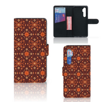 Xiaomi Mi Note 10 Lite Telefoon Hoesje Batik Brown - thumbnail