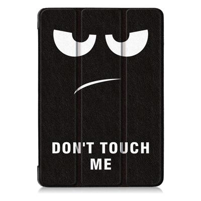 Shop4 - Lenovo Tab M10 Hoes - Smart Book Case Don't Touch Me Zwart