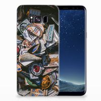 Samsung Galaxy S8 Plus Siliconen Hoesje met foto Badges