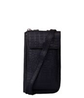 COWBOYSBAG PHONE PURSE GARSTON-Croco Black