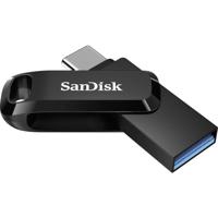 SanDisk Ultra Dual Drive Go USB-stick smartphone/tablet Zwart 64 GB USB 3.2 Gen 1 (USB 3.0), USB-C