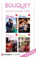 Bouquet e-bundel nummers 4405 - 4408 - Lynne Graham, Jackie Ashenden, Pippa Roscoe, Emmy Grayson - ebook - thumbnail