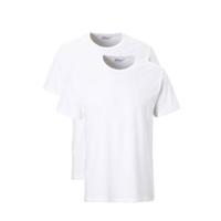 Ceceba +size basic t-shirt (set van 2) wit