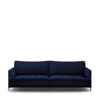 Rivièra Maison 3,5-zits Bank 'Bal Harbour' Velvet, kleur Midnight Blue