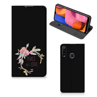 Samsung Galaxy A20s Magnet Case Boho Text - thumbnail