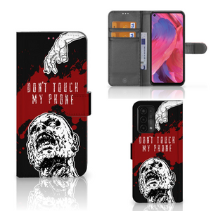 OPPO A54 5G | A74 5G | A93 5G Portemonnee Hoesje Zombie Blood