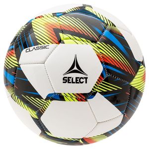 Select Voetbal Classic V23 - Wit Zwart/Blauw/Geel