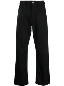 Acne Studios pantalon droit à taille haute - Noir