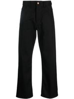 Acne Studios pantalon droit à taille haute - Noir - thumbnail