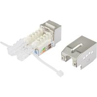 Renkforce RJ45-inbouwmodule Keystone CAT 6A KS10 - thumbnail