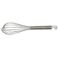 RVS keuken garde/klopper met ophangoog 20 cm   -