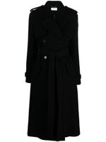 Chloé double-breasted trench coat - Noir - thumbnail