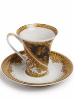 Versace tasse et assiette I Love Baroque - Blanc