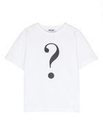 Moschino Kids t-shirt en coton à logo imprimé - Blanc - thumbnail