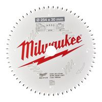 Milwaukee Accessoires Cirkelzaagblad MS W 254x30x3,0x60ATB neg. - 4932471320