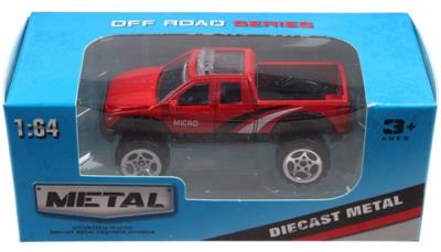 LG Imports jeep Off Road jongens 13 cm die cast rood