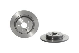 Remschijf COATED DISC LINE BREMBO, Remschijftype: Massief, u.a. für Opel, Vauxhall