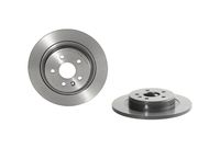 Remschijf COATED DISC LINE BREMBO, Remschijftype: Massief, u.a. für Opel, Vauxhall - thumbnail