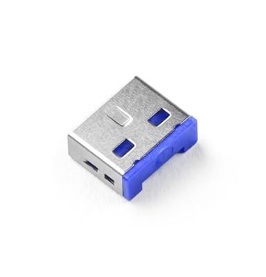 SMARTKEEPER USB-A Port Blocker - 100 x slot zonder sleutel (donkerblauw)
