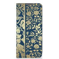 OPPO A77 5G | A57 5G Smart Cover Beige Flowers - thumbnail