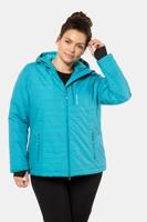 Ulla Popken Jas, 3-in-1, wind- en waterdicht, gesealde naden, capuchon - Grote Maten