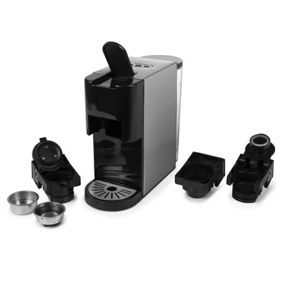 Princess 249450 01.249450.01.001 Capsulemachine Zwart, Zilver (mat) Nespresso