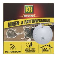 KB Muizen- en rattenverjager ultrasoon 60 m² - thumbnail