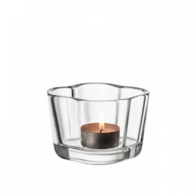 Iittala Alvar Aalto Waxinelichthouder Clear