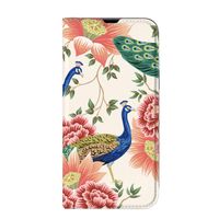 Hoesje maken voor iPhone 13 Pro Max Pink Peacock