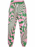 Stella McCartney x Ed Curtis pantalon à motif géométrique - Vert