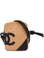 CHANEL Pre-Owned sac porté épaule Cambon Line (2003) - Tons neutres