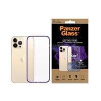 iPhone 13 Pro Max PanzerGlass ClearCase Antibacterial Case - Purple / Clear