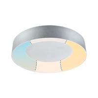 Paulmann 71095 LED-plafondlamp Casca IP44 White Switch 2300 lm 230 V 25 W alu rond dimbaar metaal, kunststof 3000 K