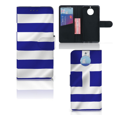 Moto G5S Bookstyle Case Griekenland