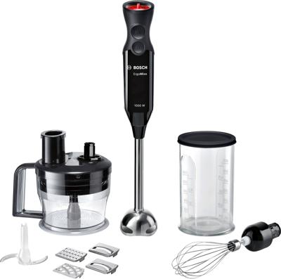 Bosch ErgoMixx MS62B6190 blender 1,25 l Staafmixer Zwart 1000 W Bosch ErgoMixx MS62B6190 blender 1,25 l Staafmixer Zwart 1000 W