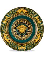 Versace x Versace Medusa assiette de service (30 cm) - Vert