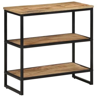 vidaXL Wandtafel 70x35x70 cm massief ruw mangohout