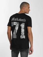 Mister Tee / t-shirt Tupac Makaveli in zwart