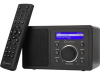 Renkforce RF-IR-MONO1 Internetradio Internet Bluetooth, AUX, WiFi, Internetradio Geschikt voor DLNA Zwart