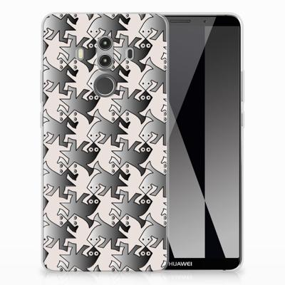 Huawei Mate 10 Pro TPU Hoesje Salamander Grey Huawei Mate 10 Pro TPU Hoesje Salamander Grey