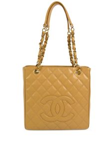 CHANEL Pre-Owned sac cabas Petit Shopping Tote (2005) - Jaune