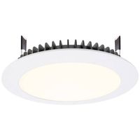 Deko Light 565236 LED Panel Round III 26 LED-inbouwlamp Energielabel: G (A - G) LED vast ingebouwd 26 W Verkeerswit (RAL 9016)