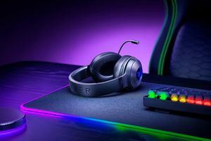 RAZER Kraken V3 X Over Ear headset Gamen Kabel Virtual Surround Zwart Headset, Volumeregeling, Microfoon uitschakelbaar (mute)